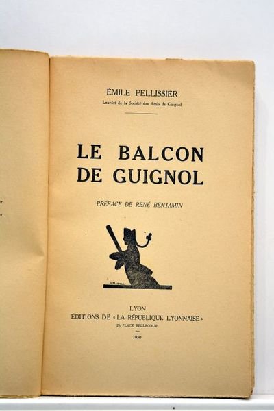 Le balcon de guignol. Préface de René Benjamin.