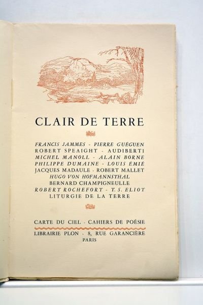 CLAIR de terre.