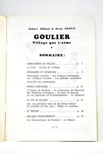 Goulier, village que j'aime.