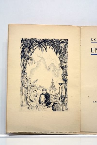 Entre le ciel et l'eau. Eaux-fortes d'Eugène Corneau.