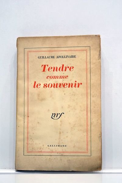 Tendre comme le souvenir.