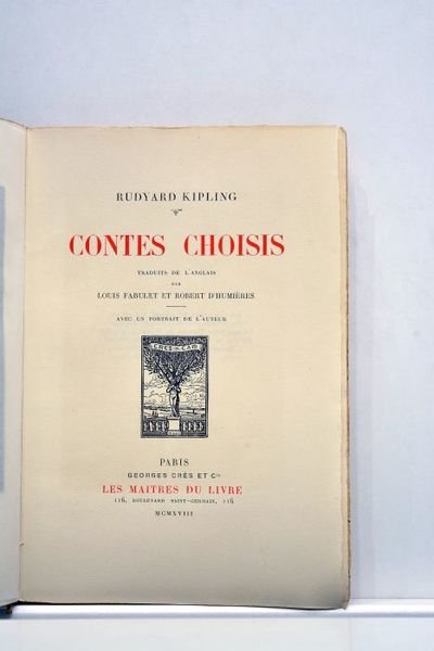 Contes choisis. Traduits de l'anglais par Louis Fabulet et Robert …