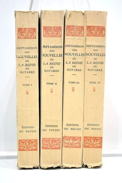 HEPTAMERON des nouvelles de la Reine de Navarre. IV tomes.