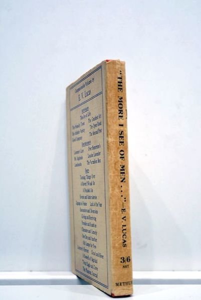 The more I see of men… Stray essays on dogs. …