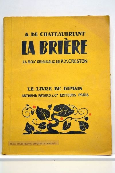 La brière. 24 bois originaux de R.-Y. Creston.