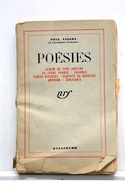 Poésies. Album de vers anciens, La jeune parque, Charmes, Pièces …