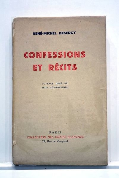 Confessions et récits.