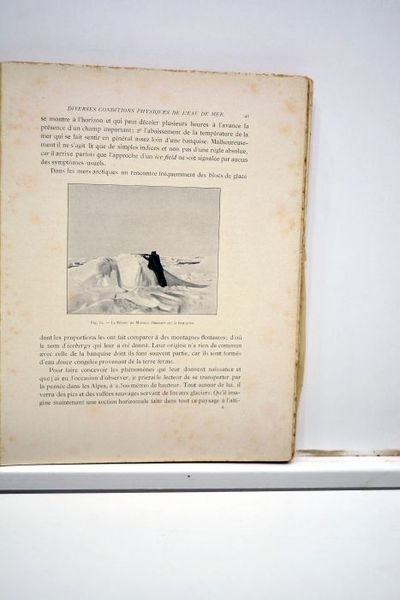 L'Océanographie vulgarisée. De la Surface aux Abîmes. Préface de S. …