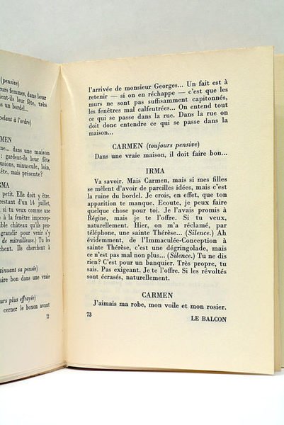 Le balcon. Édition définitive.
