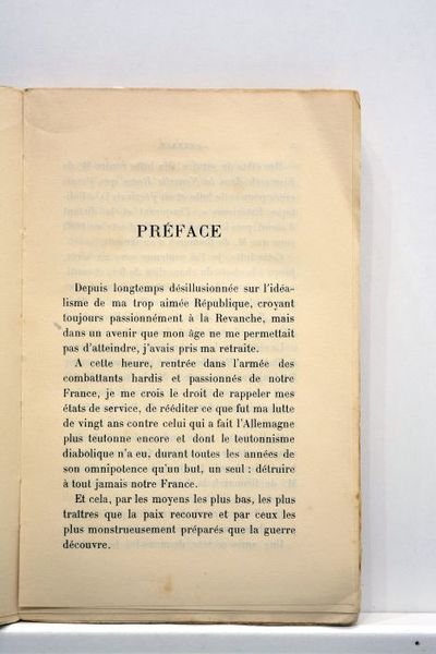 L'heure vengeresse des crimes bismarckiens.