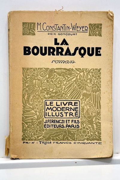 La bourrasque. Roman. Bois et dessins en couleurs de Germain …