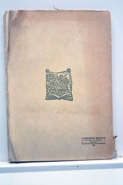 La bourrasque. Roman. Bois et dessins en couleurs de Germain …