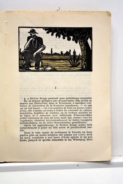 La bourrasque. Roman. Bois et dessins en couleurs de Germain …