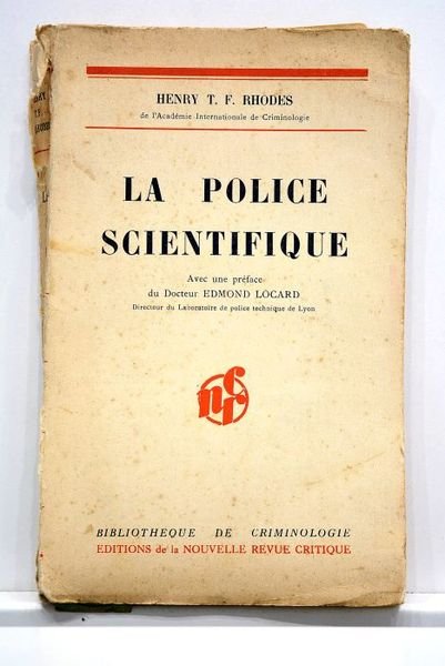La police scientifique. (Some persons unknown). Traduit de l'anglais par …
