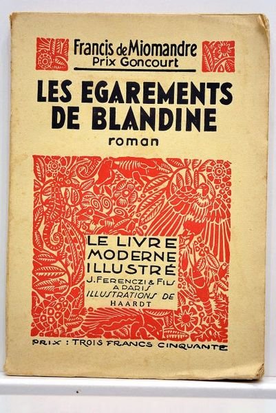 Les égarements de Blandine. Roman. Illustrations de Haardt.