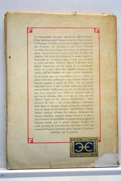 Gabriel Fauré.
