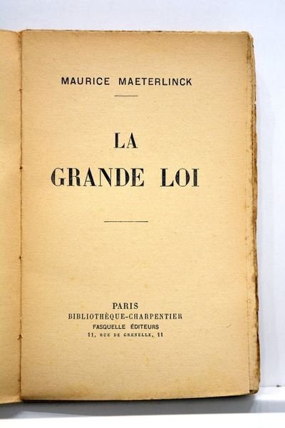 La grande loi.