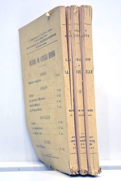 La maison de la vieille. - Roman contemporain -. Troisième …