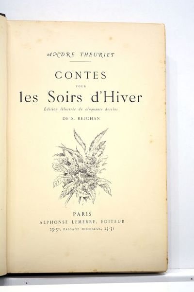 Contes pour les soirs d'hiver. Edition illustrée de cinquante dessins …
