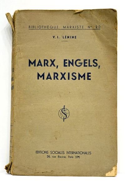 Marx, Engels, Marxisme.