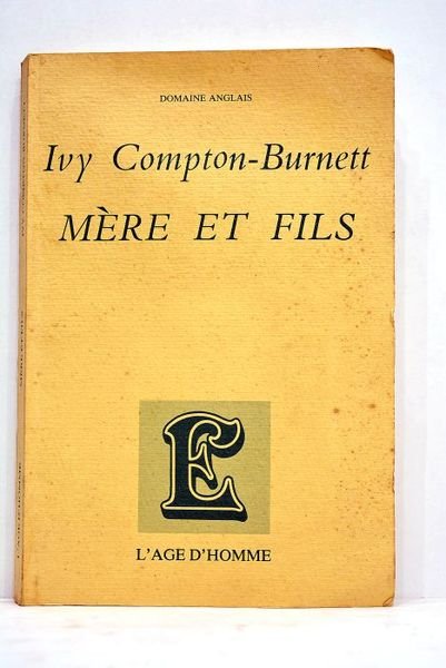 Mère et fils. Traduit de l'anglais par Claude Clergé et …