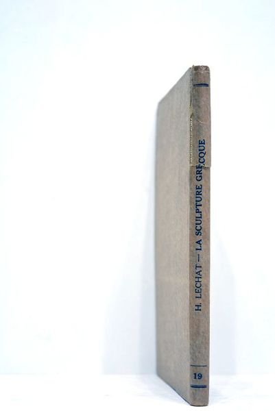 La sculpture grecque. Histoire sommaire de son progrès, de son …