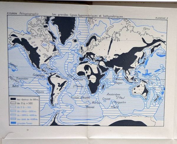 La paléogéographie. Essai sur l'évolution des continents et des océans. …