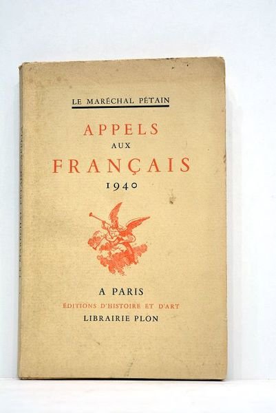 Appels aux français 1940.