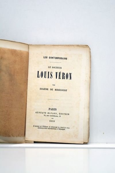 Louis Véron. Avec un portrait et un autographe.