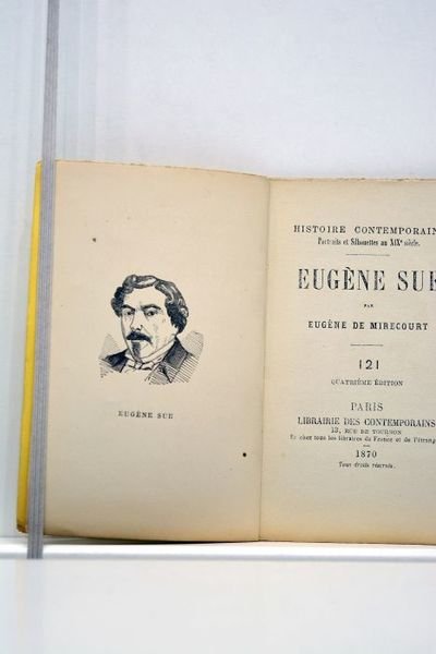 Eugène Sue. 121. Quatrième édition.