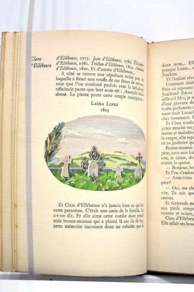 Clara d'Ellébeuse. Almaïde d'Etremont. Pomme d'Anis. Illustration de Mariane Clouzot.