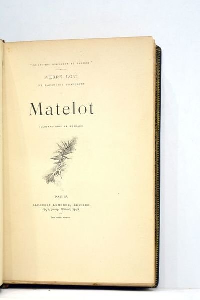 Matelot. Illustrations de Myrbach.