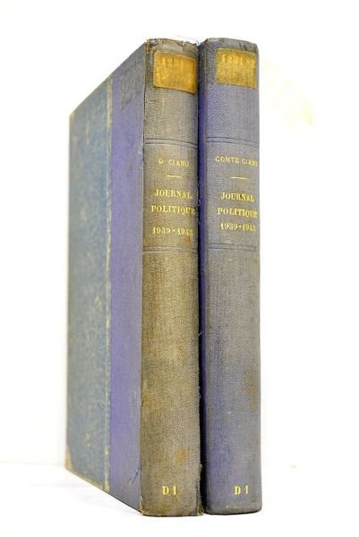 Journal politique. 1939 - 1943. Introduction de s. Stelling-Michaud.