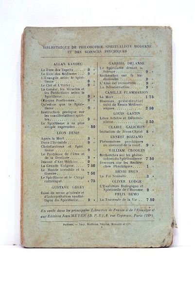 La grande énigme. Dieu et l'Univers. Suivie d'une série d'études …