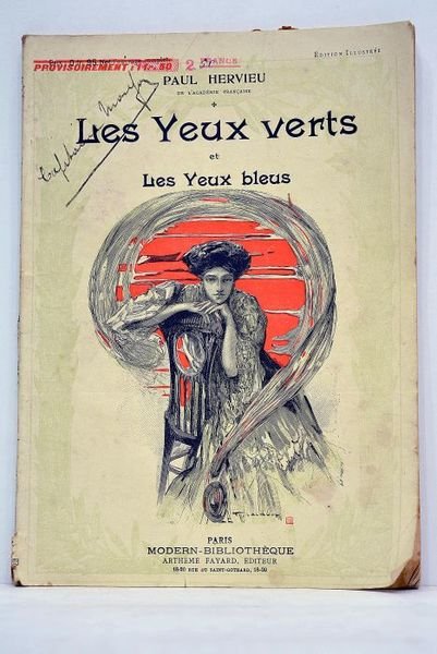 Les yeux verts et Les yeux bleus. Illustrations d'après les …