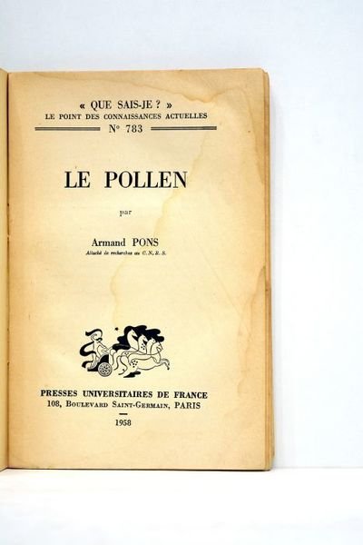 Le pollen.