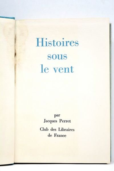 Histoires sous le vent.