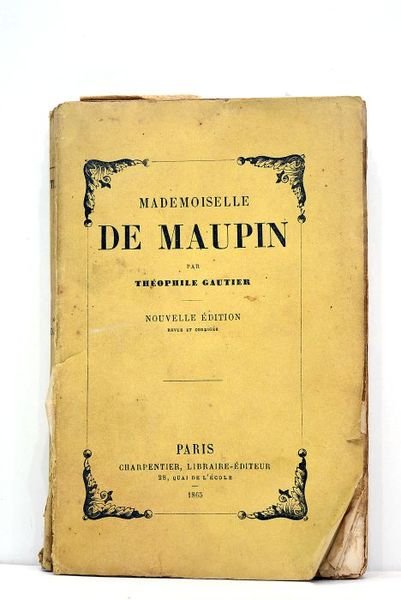 Mademoiselle De Maupin. Nouvelle édition.