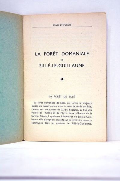 GUIDE du Touriste en forêt de Sillé-Le-Guillaume (Sarthe).