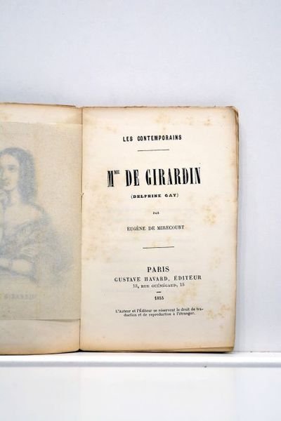 Mme. De Girardin (Delphine Gay).