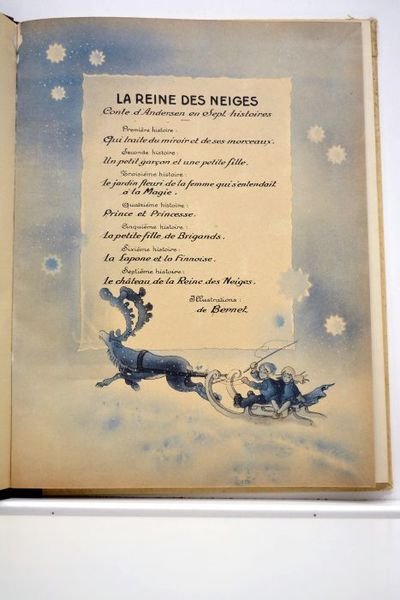 La reine des neiges. Conte d'Andersen en 7 histoires. Illustrations …