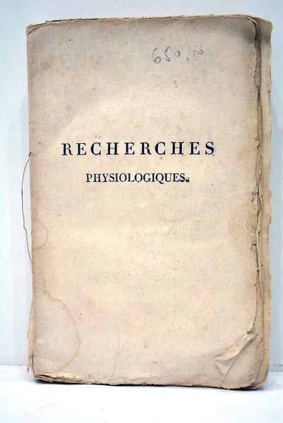 Recherches physiologiques sur la vie et la mort. Troisième édition.