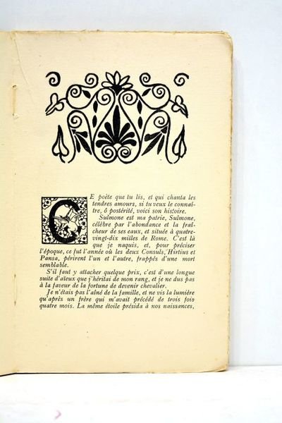 L'art d'aimer. Traduit du latin par Héguin de Guerle. Illustré …