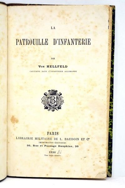 La patrouille d'infanterie.