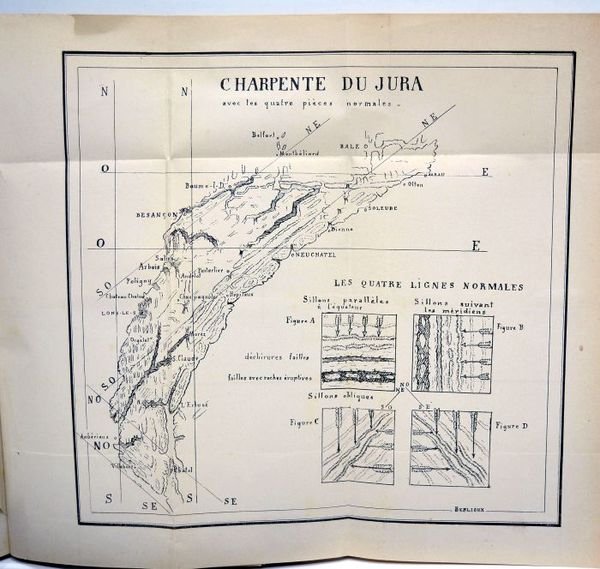 Le Jura. Avec deux cartes.