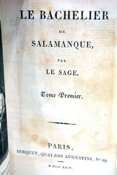 Le Bachelier de Salamanque.