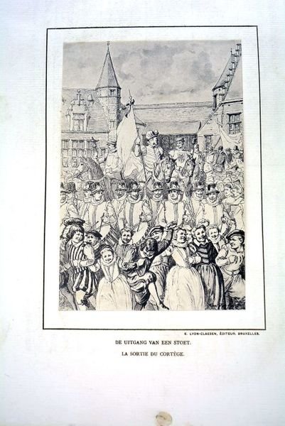 Oud-Antwerpen - Le Vieil Anvers. Waterverfschilderingen en teekeningen - Aquarelles …