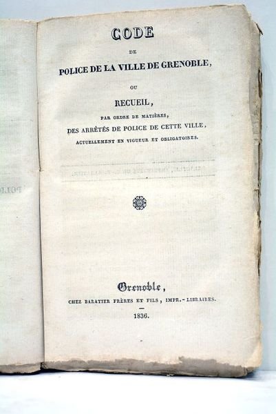 ALMANACH de la Cour Royale de Grenoble et annuaire du …