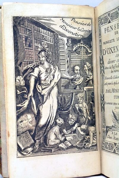 Pensées sur divers sujets. Avec les Refflections Morales du même …