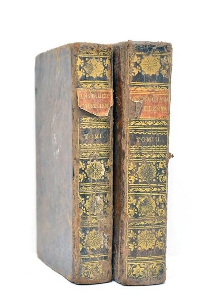 INSTRUCTION chretienne. Divisée en cinq volumes. Troisième édition retouchée et …